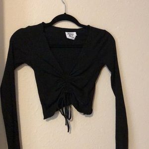 Ruched long sleeve